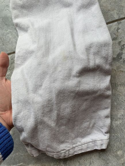 APC Rue Madame Paris Jeans Light Grey Off white W32 Button Up Fly - Picture 5 of 5